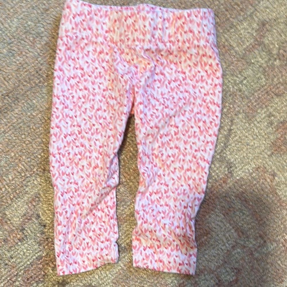 Bella Bliss Pink Heart Leggings 9-12 months